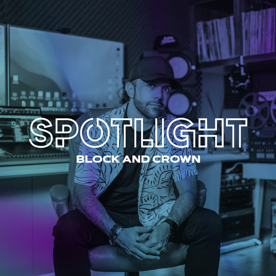 Block and crown spotlight